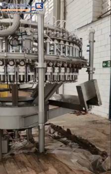 M�quina rotativa de llenado, enjuague y taponado para productos carbonatados 40 60 8 CFT